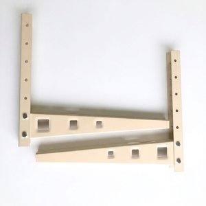 ขายึดผนังเหล็กสีครีมสำหรับเครื่องปรับอากาศภายนอกอาคารขนาด 2 แรงม้า - Product Image 1