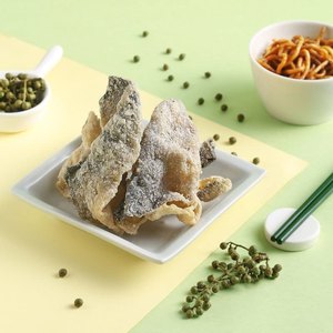 ขนมหนังปลาอบกรอบนำเข้า EXPAD รสแซลมอนไข่เค็ม อาหารทะเลเวียดนาม บรรจุภัณฑ์กล่องใหญ่ 1 กก. ถุง 12 เดือน - Product Image 5