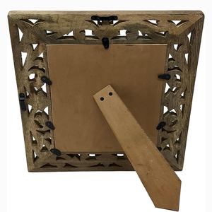 Marco de Fotos de Madera con Acabado Antiguo, Hecho a Mano, Tradicional, para Exhibición en Mesa o Escritorio, Decoración para Sala de Estar y Hogar - Product Image 2