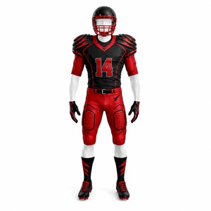 Uniforme de Fútbol Americano Personalizado con Nombre y Número del Equipo, Estilo Único, Precio al por Mayor, Uniforme de Fútbol Americano Hecho a Medida - Product Image 2