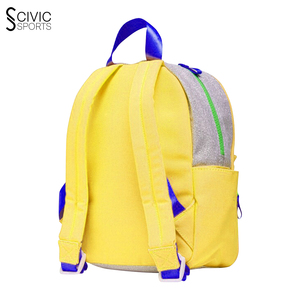 Bolsa de lona de lujo personalizada Cheer Dream con bordado de purpurina cierre de cremallera Weekender Canvas para uso deportivo o informal - Product Image 4