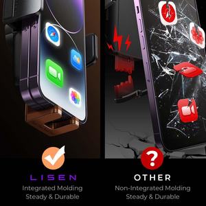 LISEN 2025新しいカップホルダー電話マウント調整可能車トラック携帯電話ホルダーアクセサリーiPhone Samsung Google All Phonesに対応 - Product Image 3