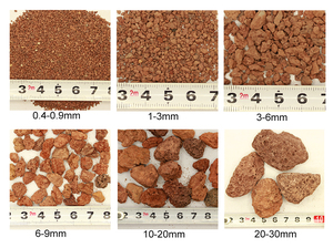 Support biologique de média filtrant de roche volcanique à haute porosité pour le <span class=keywords><strong>traitement</strong></span> de l'eau, l'aquaculture et les zones humides artificielles - Product Image 4