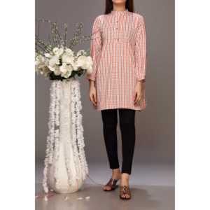 เสื้อ PS2174และเสื้อเชิ้ตสตรีผ้าคอตตอนสีส้ม - Product Image 3