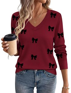 Factory Comfortable Movement Adjustable <b>Women</b> Sublimation <b>Sweatshirts</b> Style Anti-Wrinkle Round <b>Neck</b> Knitted Red Printed <b>Women</b> - Product Image 5