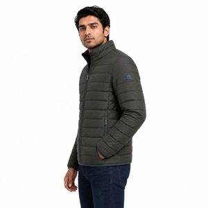 Nueva Chaqueta Acolchada Extra Grande, Transpirable y Elegante para Hombre, con Cuello Alto y Logotipo Frontal, Personalizable - Product Image 4