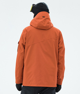 2026 Orange Color Outdoor Winter Thermal Plus Size Snowboard Ski Jacket Waterproof Windproof Insulated Custom OEM ODM - Product Image 2