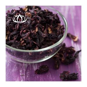 TÉ DE HIBISCO PRÉMUM LISTO PARA ENVIAR, de Calidad Superior para Mezclar en Té y Refrescar el Cuerpo, Fuente Limpia - Product Image 1