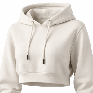 Sudadera Corta con Capucha Personalizada al por Mayor para Mujer - Calidad Premium para Compras al por Mayor Directamente del Fabricante - Product Image 4