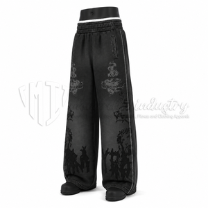 Custom <b>Men</b>’s Gothic Graphic Sweatpants <b>Baggy</b> Streetwear <b>Jogger</b> Pants Printed Casual Trousers - Product Image 3