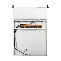 Chasis de Servidor en Rack 1U OEM, Color Negro, para Almacenamiento, GPU, Servidor de Almacenamiento en la Nube, con Ventilador, Disponible para Personalización