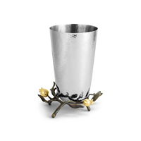 Coupe de trophée en métal de luxe, vase décoratif doré, coupe de récompense, style vintage, décoration de table, centre de table, porte-fleurs, prix d'événement, cadeau