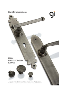 2025มือจับแบบก้านโยกสำหรับตกแต่งแบบดั้งเดิมสีดำของตกแต่งแบบคลาสสิคด้ามจับโดมปลายบิดเป็นเกลียว - Product Image 5