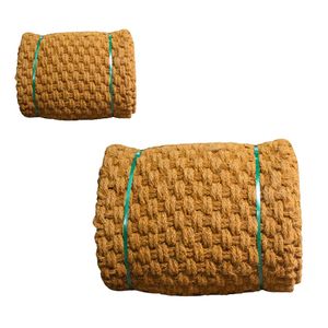 Tapis en fibre de coco tissé à la main, le plus vendu, 100 % coco, 1 m x 10 m x 35 mm, pour l'aménagement paysager, la protection du sol et la couverture du sol - Product Image 1