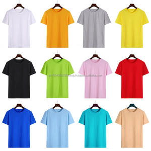 T-shirt unisexe en coton OEM avec logo personnalisé brodé, design vierge imprimé, style uni, tissu tricoté - Product Image 5