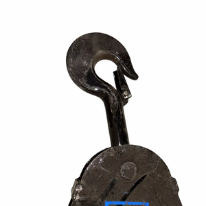 ตะขอเกี่ยวเครน EOT ขนาด 10 ตัน ผลิตจากเหล็ก MS รีดร้อนเคลือบสังกะสี ยี่ห้อ CMK สำหรับงานหนัก บรรจุกล่อง แพ็ค OEM - Product Image 1