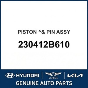 Nouveaux pistons et segments Accent 230412B610 - Product Image 1
