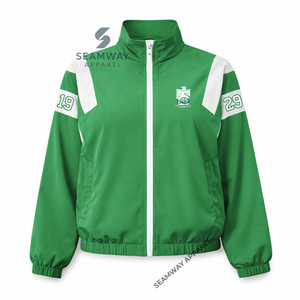 เสื้อแจ็คเก็ตกันลม Iota Phi Lambda Sorority แบบลำลอง สำหรับกิจกรรมกลางแจ้ง ปักลายเสื้อ Anorak สำหรับผู้หญิง - Product Image 2