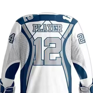 Training Ice Hockey Uniform Set with Stretchable Panels Breathable Quick Dry Comfortable Feel Custom Design Ice Hockey Uniform - Product Image 5