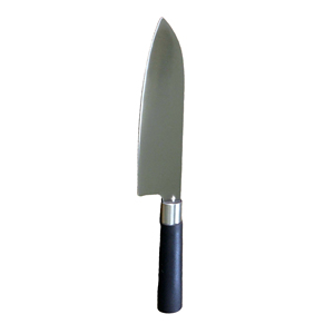 Couteau de chef en acier Damas forgé à la main, couteau de cuisine professionnel, lame en acier inoxydable 440C, finition haute brillance, manche en bois - Product Image 2