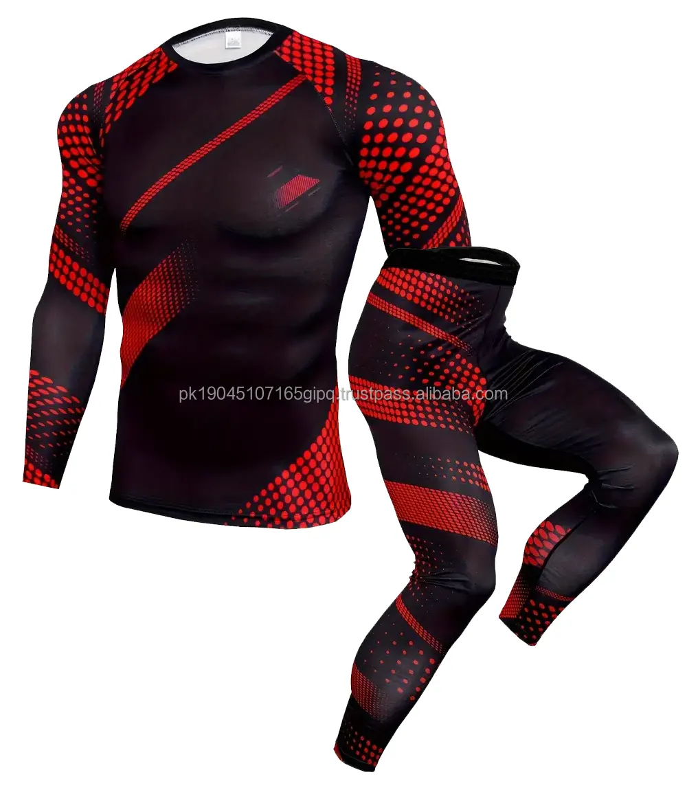 Custom Mma Rashguard Bjj Full Body Heren Rash Guard & Broek Past Snel Droog Ondergoed Compressie Leggings Spats Mma Fight Wear