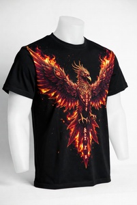 เสื้อยืดกีฬาผู้ชายทรงหลวมผ้าแคนวาส 100% คอตตอน แห้งเร็ว พิมพ์ลายดิจิทัล สไตล์สตรีทแวร์ จากโรงงานผู้ผลิตโดยตรง (OEM) - Product Image 3