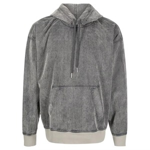 Vente en gros de sweats à capuche vintage pour hommes, de créateur, épais, effet usé et délavé au soleil, service OEM, nouveaux sweats à capuche tendance pour hommes, effet délavé à l'acide, unisexe - Product Image 4