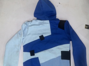 Sweat à capuche homme AFI Sport Wears, color block, manches classiques, hiver, respirant, éco-responsable, 420g, en molleton bouclette français - Product Image 4
