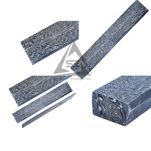 Best Selling Durable Material Damascus Blank Billets Quality Made Carbon Steel Damascus Blank Billets - Product Image 3