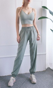 Pantalones Deportivos de Cintura Alta para Mujer con Bolsillos, Pantalones de Yoga, Pantalones Deportivos para Gimnasio - Product Image 3