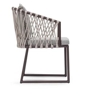Modern Aluminum Frame <b>Dining</b> <b>Chair</b> Commercial Restaurant Hotel Cafe Furniture Wholesale Supplier OEM ODM Manufacturer - Product Image 3