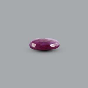 Natural Oval Cut African Ruby 4.1 Carat Loose Gemstone for Fine Jewelry - Product Image 3
