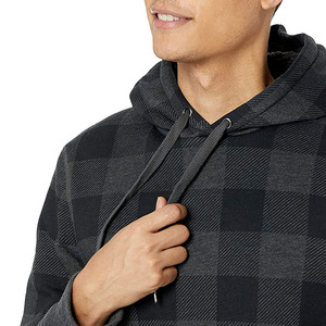 Sudaderas con capucha extragrandes personalizadas estilo callejero GAF para hombre, sudaderas con capucha de algodón 100% de peso pesado al por mayor para hombre AI-HD-020 - Product Image 4