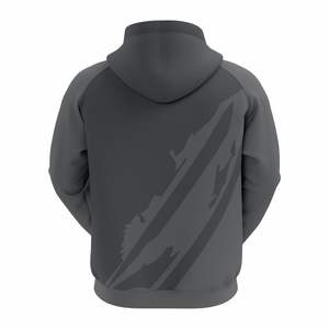 เสื้อฮู้ดดี้พิมพ์ลายฤดูหนาวคุณภาพสูงพร้อมโลโก้สั่งทำพิเศษ ผ้าฟลีซ 100% สำหรับผู้ชาย มีกระเป๋าจิงโจ้ รับผลิตแบบ OEM ODM - Product Image 4