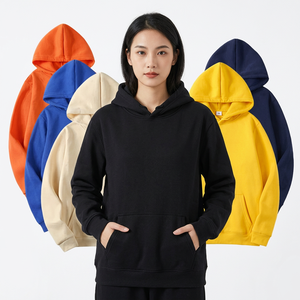 Sweat-shirt à capuche en polaire 100% polyester pour homme, coupe classique, couleur unie, pull décontracté, imprimé hiver - Product Image 5