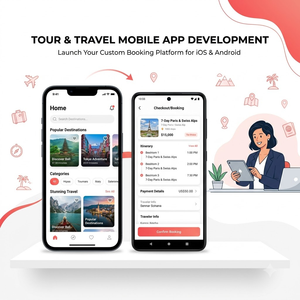 Développement d'applications mobiles de voyage et de tournée en Inde avec fonction personnalisée disponible à la vente par les exportateurs - Product Image 1