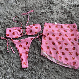 Nouvelles culottes de bain personnalisées 2026 à marque privée, imprimées, de créateur, style hawaïen, pour femmes, en tricot Spandex/Nylon, séchage rapide - Product Image 5