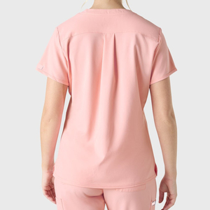 Uniforme de Spa Rosa de Poliéster y Spandex, Talla Grande, Uniforme de Enfermería de Algodón, Conjuntos de Uniformes de Enfermera a la Moda para Mujer - Product Image 5