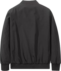 Men's Winter Bomber <b>Jacket</b> Canvas Stand Collar <b>Lightweight</b> Waterproof Windproof Breathable Front Casual Street Fashion - Product Image 3