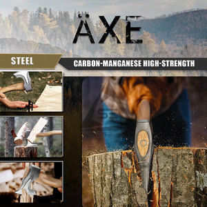 Wood Handle Professional Bearded Axe-Light <b>Weight</b> Custom Size High Quality Carbon/Stainless Steel Blade Cutting Tool 3-Year - Product Image 5