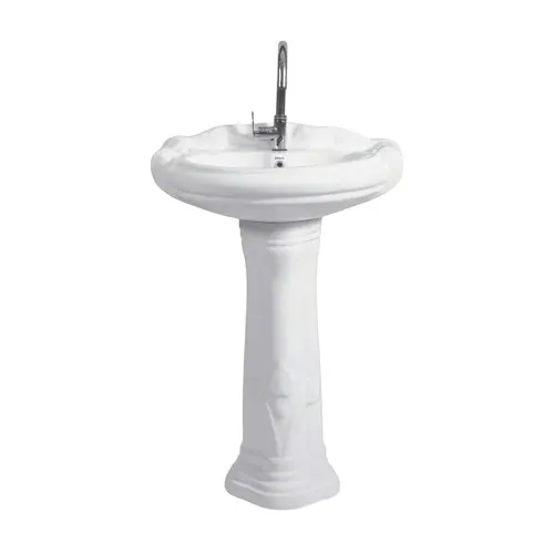 Lavatório de cerâmica branco moderno, utensílios sanitários de qualidade 100% garantida para banheiros e cozinhas, para clientes em hotéis a bom preço