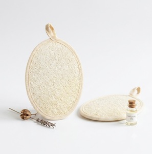Eco-Friendly Organic Loofah Bath Sponge Sustainable Body Scrubber Natural Shower Sponge for Plastic-Free Bathroom Collection - Product Image 2