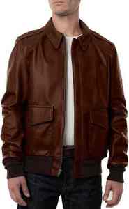 2026 New Design Premium Quality Material Wholesale Sheep Skin Men's Winter Warm Breathable Streetwear Leather <b>Jackets</b> - Product Image 3