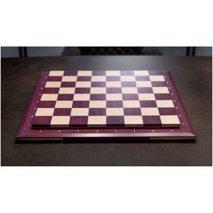 Ensemble d'échecs en bois massif de qualité supérieure, échiquier en bois violet fait à la main, décoration de luxe pour la maison, jeu de stratégie, idées de cadeaux d'entreprise - Product Image 3