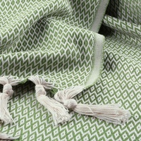 Plaid pour canapé-lit, salon, chambre à coucher, 100% coton turc, décoration intérieure, super doux, confortable, chaud, vente en gros, tissé jacquard