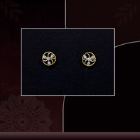 Boucles d'oreilles en or 14 carats certifiées avec diamants de laboratoire, élégantes pour femmes, bijoux fins pour mariage, cadeau haut de gamme