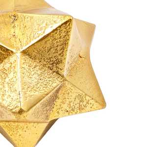 Gold Brass <b>Star</b> <b>Hanging</b> Ornament Handcrafted Reusable Eco-Friendly Festive Christmas Party Decoration Supplier - Product Image 4