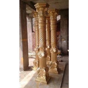 Chaises portables en fer et fibre pour mandap de mariage, fournitures et décorations de fête, emballées en boîte - Product Image 5