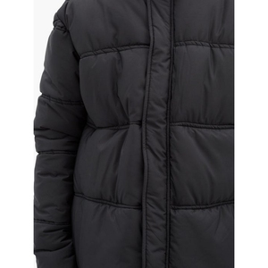 Blouson matelassé coupe-vent d'hiver décontracté avec fermeture éclair, longueur courte, rembourrage épais en polyester, unisexe - Product Image 5