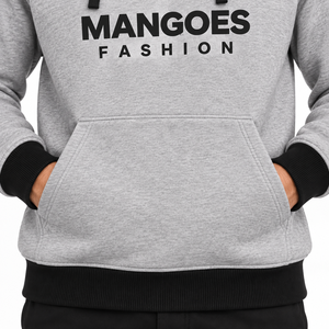 Sweat-shirt à capuche unisexe gris à fermeture éclair, coupe classique, 100% coton molletonné, écologique, séchage rapide, respirant, streetwear, hiver - Product Image 4